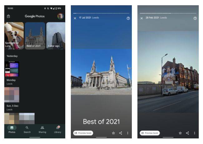 A coleção feita pela IA do Google Fotos reúne os "melhores registros" do ano.