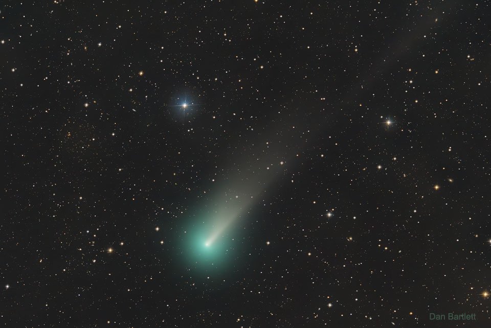 Cometa Leonard será o mais brilhante do ano (Fonte: Nasa/Dan Bartlett)