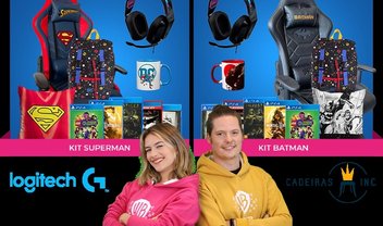 Warner Play realiza promoção com prêmios gamers aos fãs de DC