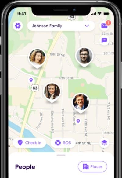 O app coleta os dados com base no GPS do celular.