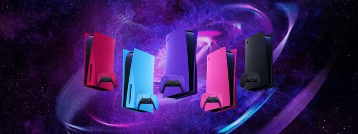 Imagem de: PS5 e DualSense ganham novas cores, que chegam em janeiro de 2022