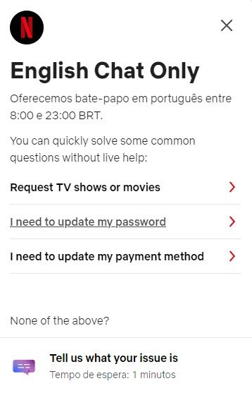 Netflix: Telefone SAC 0800, RECLAMAÇÃO, Ouvidoria, Chat