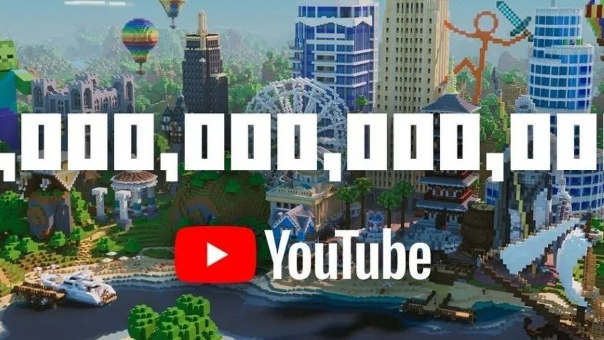 Minecraft conseguiu somar 1 TRILHÃO de views no YouTube | Voxel