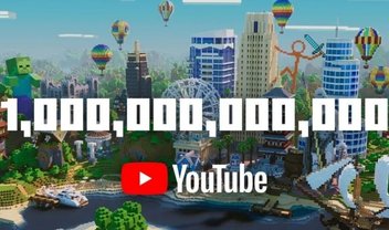 Minecraft conseguiu somar 1 TRILHÃO de views no YouTube