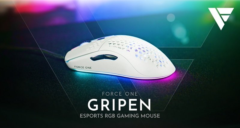 Mouse Gripen compatível com RGB