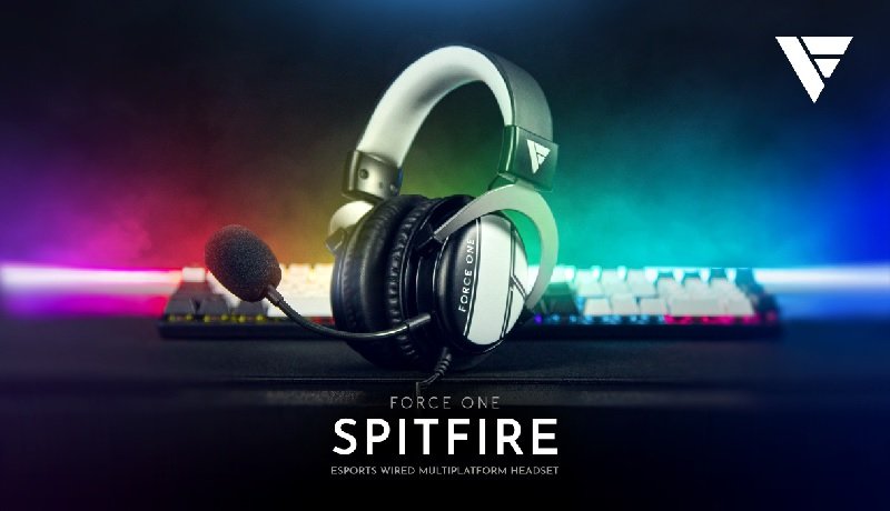 Headset Spitfire é compatível com diversas plataformas