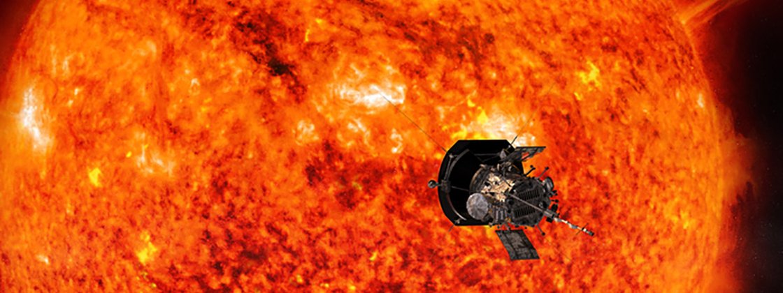 Imagem de: NASA: sonda Parker é a primeira a 'tocar' o Sol