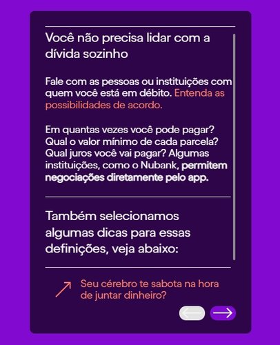 Os conselhos envolvem também dicas de organização.