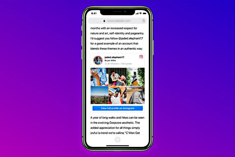 Fonte: Instagram Blog/Divulgação.
