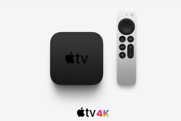 O aparelho acompanha o controle Siri Remote para facilitar a comunicação com a assistente