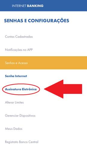 Depois de apertar na opção 