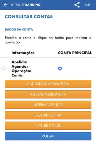 Além de cadastrar a sua Assinatura, também é possível altera-la, mudar o apelido e até mesmo excluir a sua conta