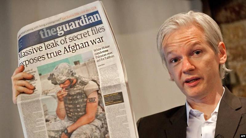 Fonte: WikiLeaks/Reprodução.