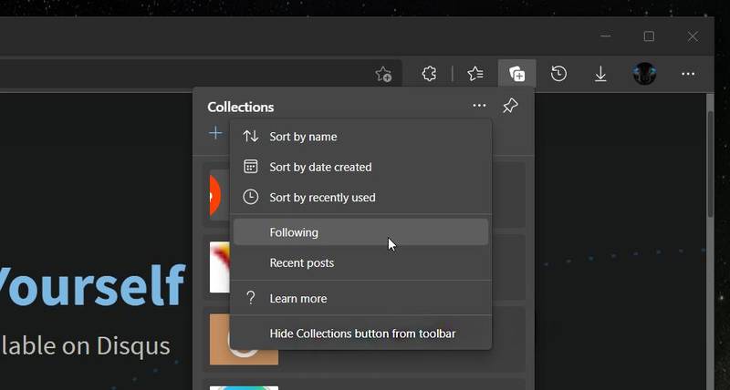 Fonte: Microsoft Edge/captura de tela pelo Windows Latest