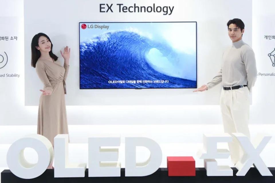 TV da LG com a tecnologia OLED EX