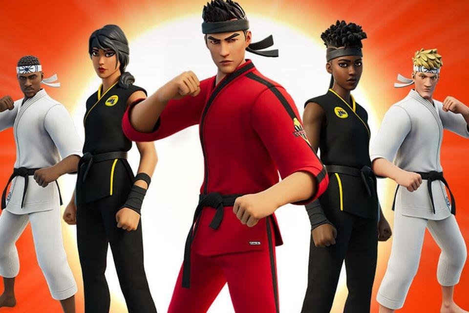 Fortnite anuncia skins de Cobra Kai para a quarta temporada da série