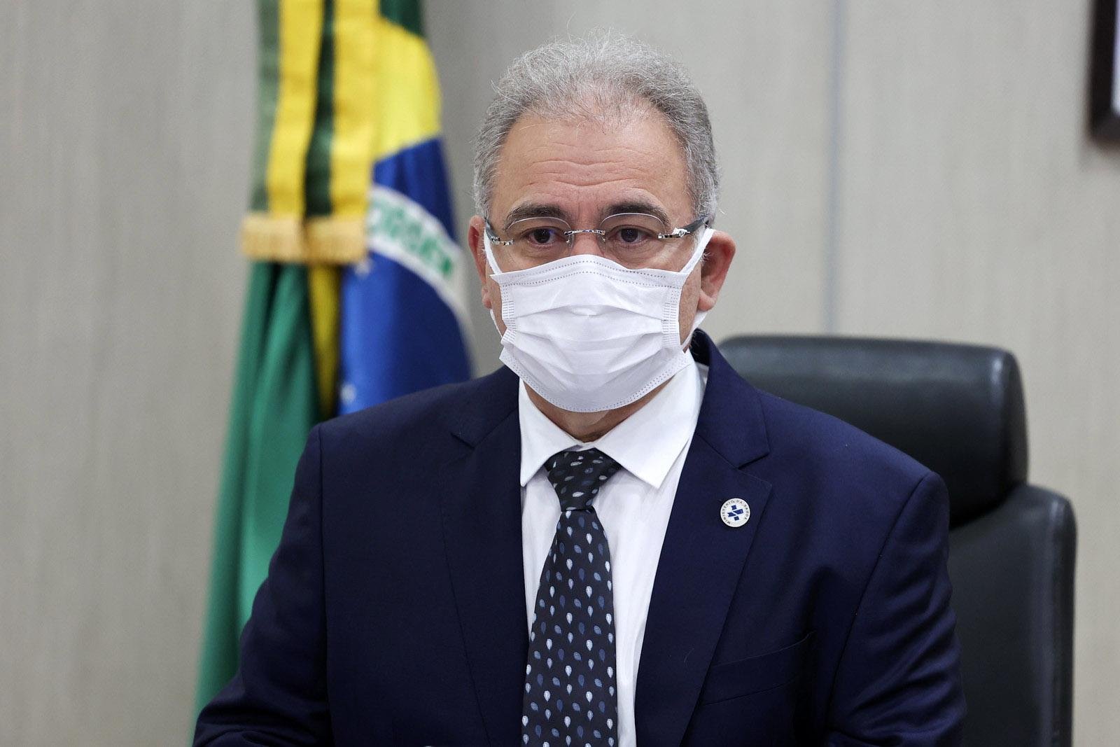 Ministro Queiroga nega que as autoridades de saúde estejam trabalhando "no escuro". (Fonte: Ministério da Saúde/Flickr/Reprodução.)