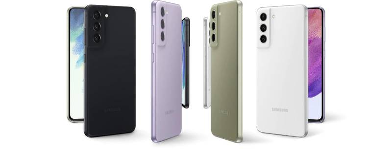 O smartphone Samsung Galaxy S21 FE virá em quatro cores