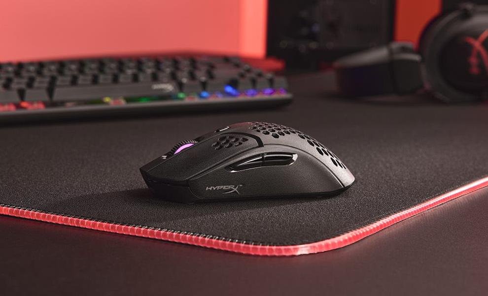 O HyperX Pulsefire Haste Wireless é outra ótima opção de mouse ultraleve