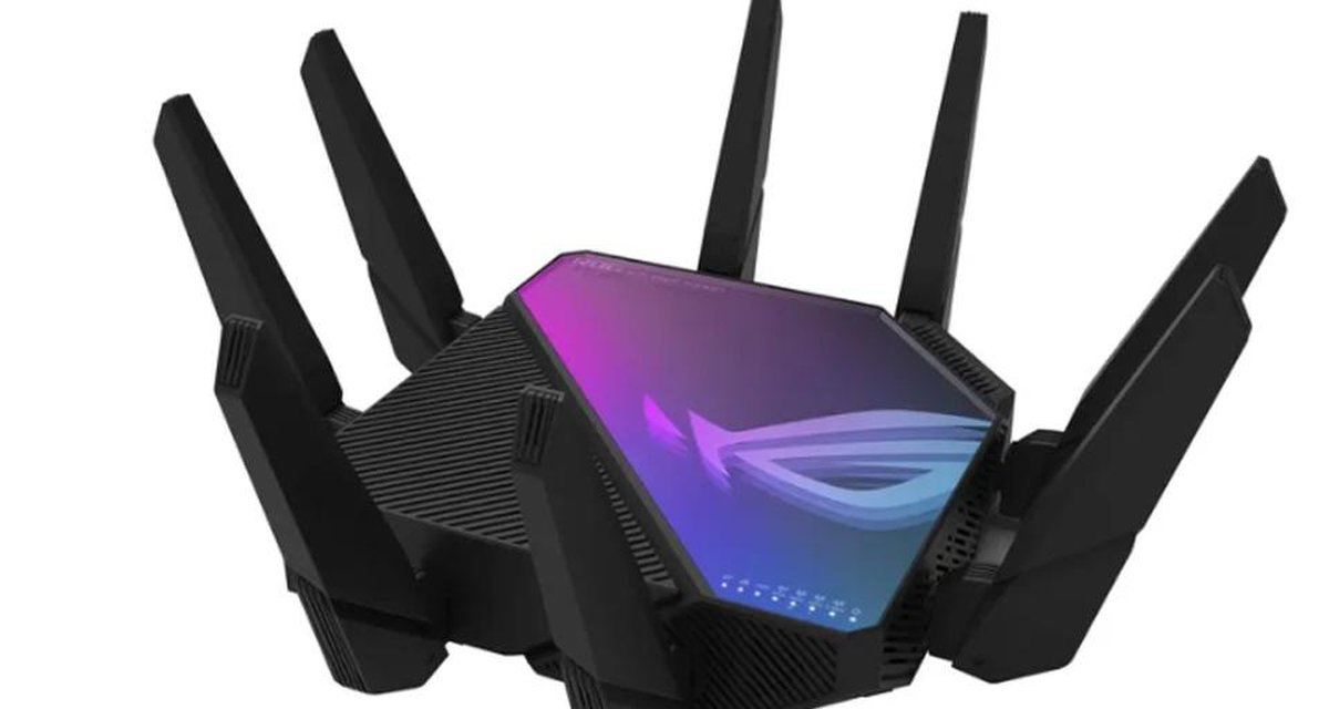 Asus lança primeiro roteador gamer com quad-band e Wi-Fi 6E