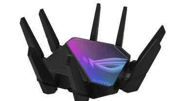 Asus lança primeiro roteador gamer com quad-band e Wi-Fi 6E