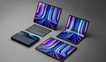 ASUS anuncia ZenBook 17 Fold, notebook com tela OLED dobrável