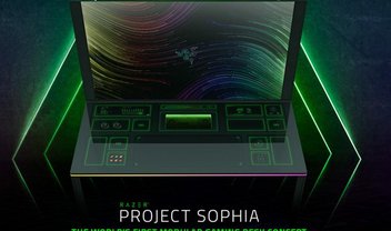 Razer mostra na CES 2022 o Project Sophia, híbrido de PC e mesa gamer