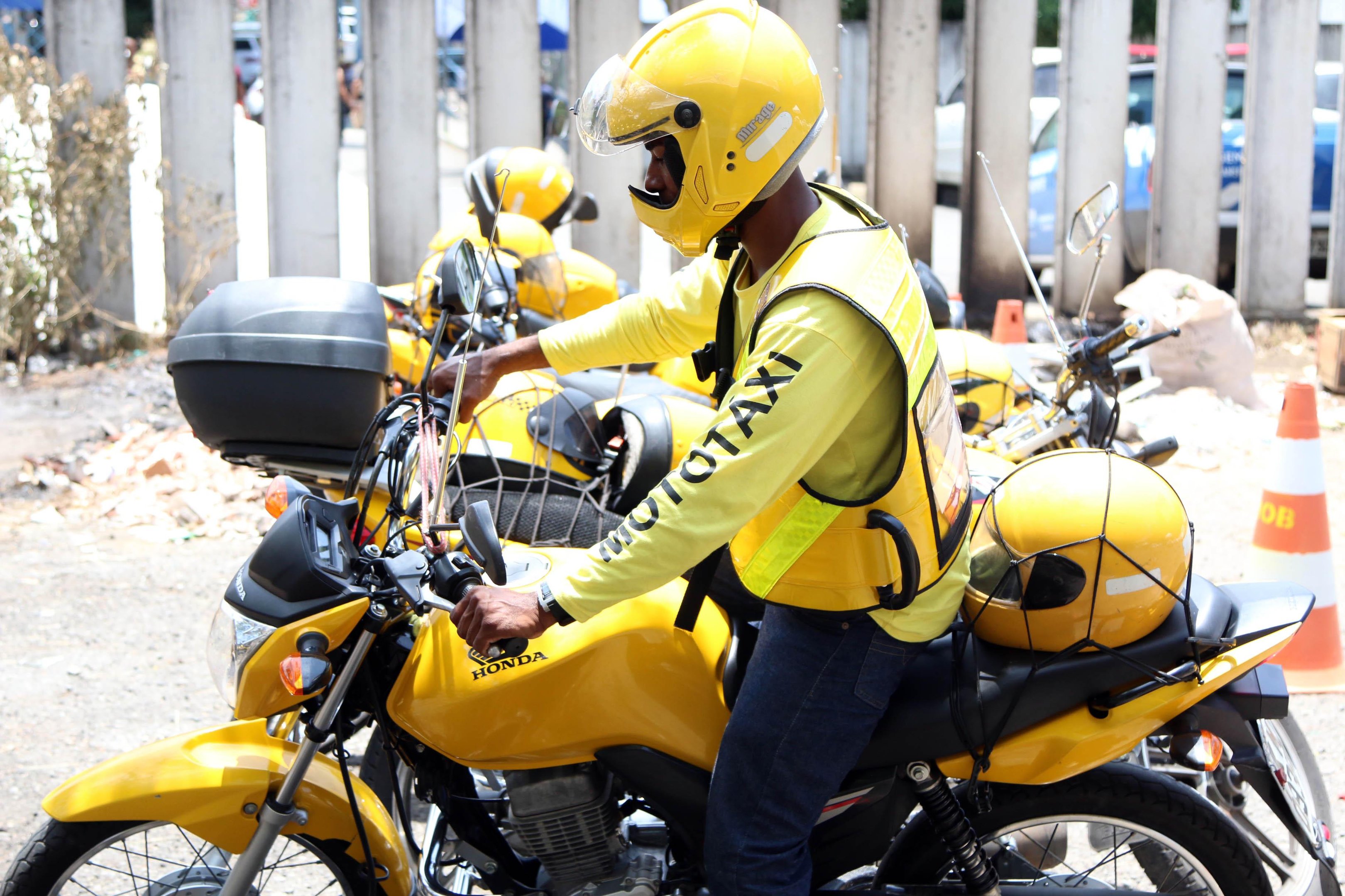 Cada município pode ter regras próprias quanto a atividade de mototaxista. (Fonte: Semob-PMS/Reprodução)