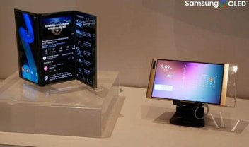 Samsung revela novos conceitos de telas dobráveis na CES 2022