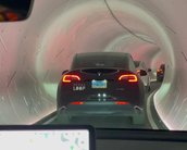 Túnel feito por Elon Musk em Las Vegas registra congestionamento