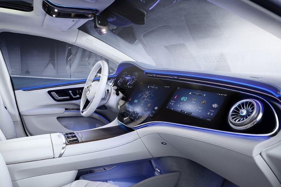 O novo painel do Mercedes-Benz EQS EV promete levar as telas de veículos a um novo nível