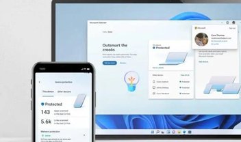 Veja imagem do novo Microsoft Defender para Windows 11 e celular