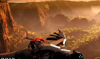 Aloy voava em versões iniciais de Horizon Zero Dawn: veja o vídeo