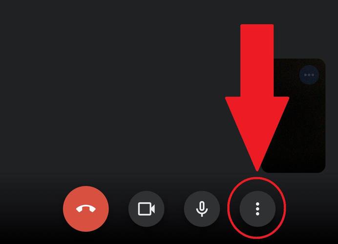 Aperte no botão com três pontos para ter acesso a mais opções