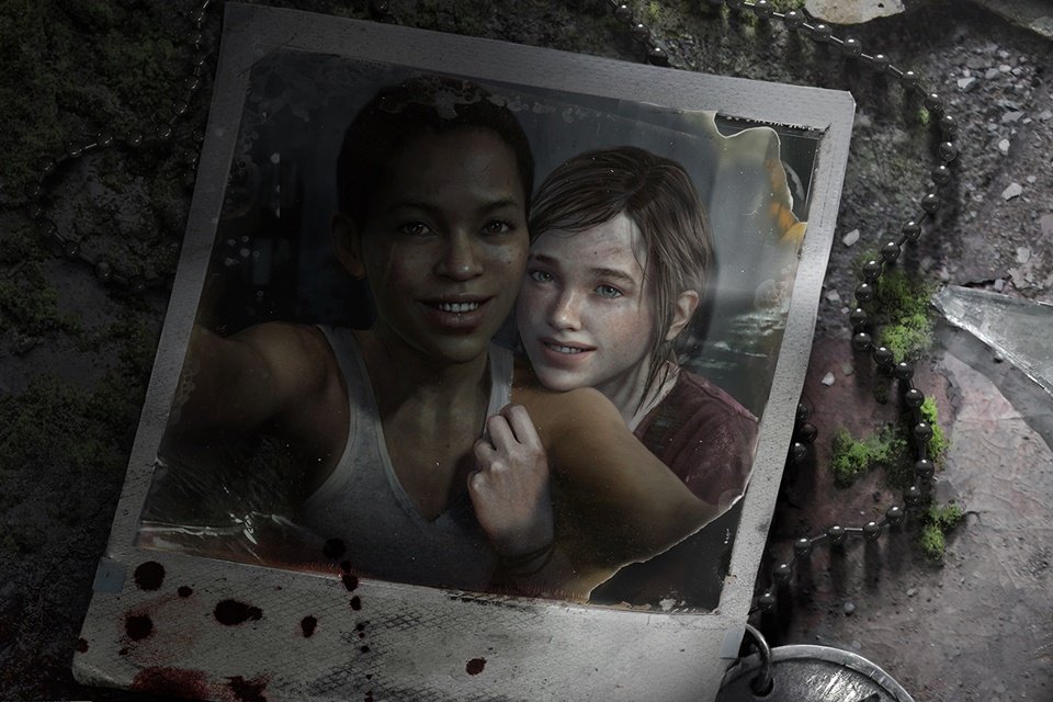 Joel and Sarah Polaroid Photo the Last of Us HBO Series 