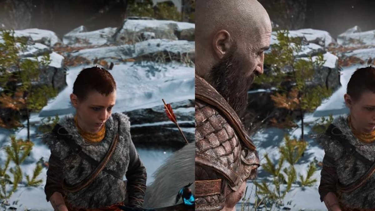 God of War: vídeo compara jogo no PS5 e no PC, com gráficos no