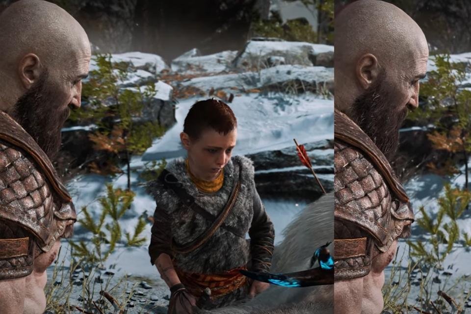 Veja como God of War roda no PS5 e em um PC no ultra