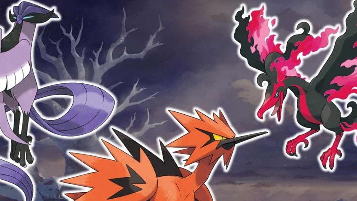 Pokémons Lendários do PokémonGO: Moltres, Articuno e Zapdos