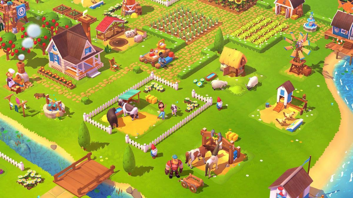 Farmville agora pertence à empresa que desenvolveu GTA. (Fonte: Farmville/Reprodução)