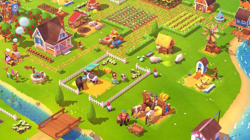 Farmville agora pertence à empresa que desenvolveu GTA. (Fonte: Farmville/Reprodução)