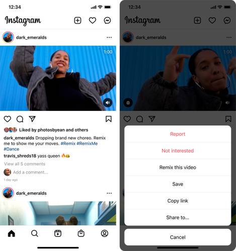 Instagram Remix