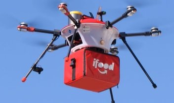 Imagem de: iFood recebe autorização para fazer entregas com drones no Brasil