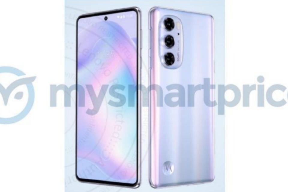 Moto Edge 30 Pro tem design revelado em imagens vazadas