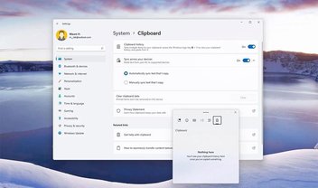 Windows 11: como usar a área de transferência para copiar e colar