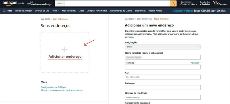 Passos 6 e 7, respectivamente (Fonte: Amazon/Reprodução)