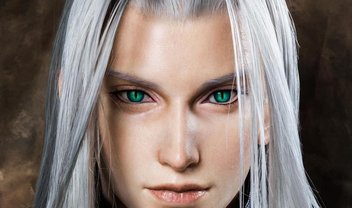 Final Fantasy: Sephiroth exibe mamilos polêmicos em busto perfeito