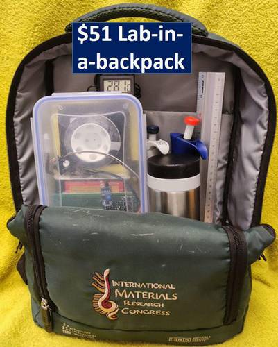 Kit que cabe na mochila (e no bolso) fornece resultado rápido e eficaz na detecção da covid-19 (Fonte: PLoS One/Lin)