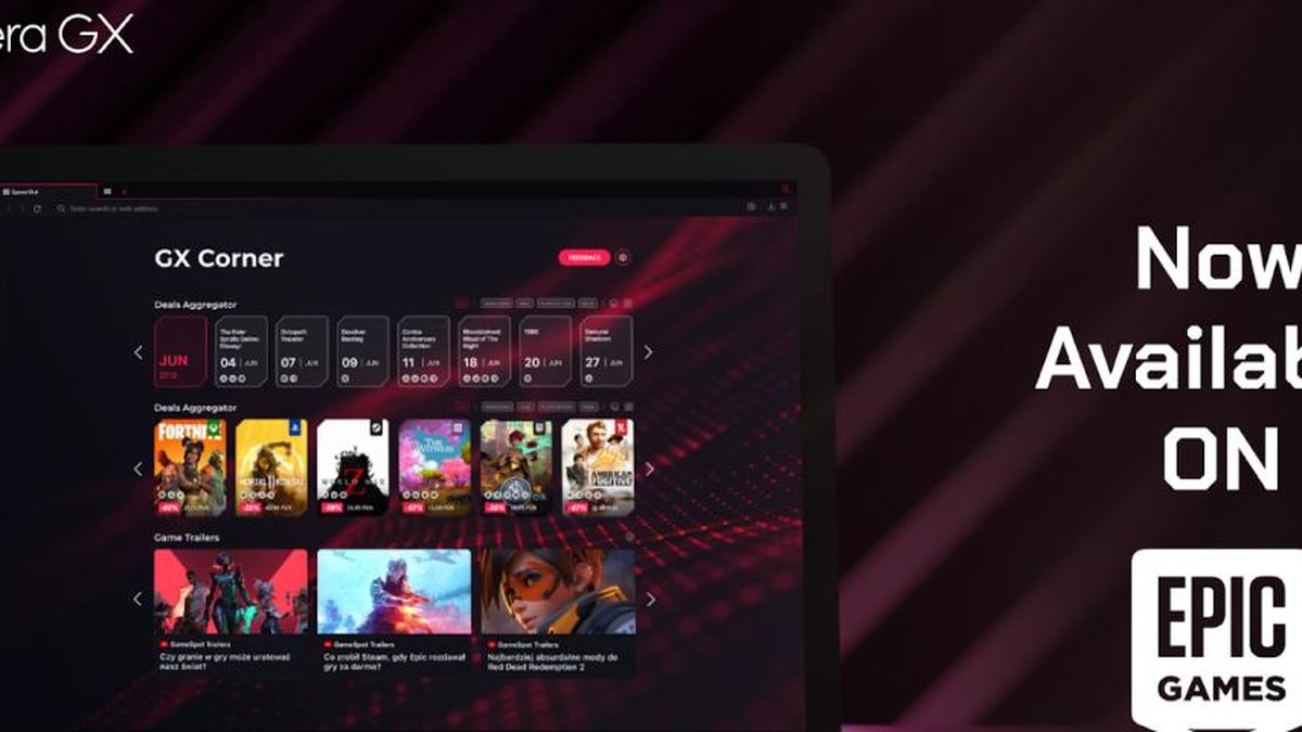 Opera GX é o primeiro navegador para gamers; veja como usar