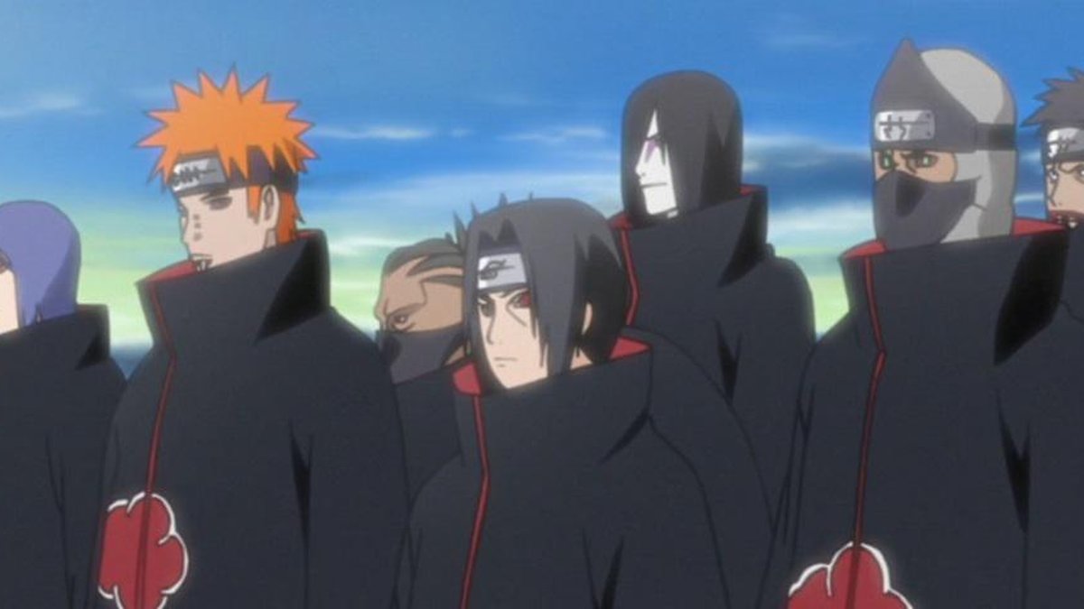 E SE O NARUTO FOSSE DA AKATSUKI? 