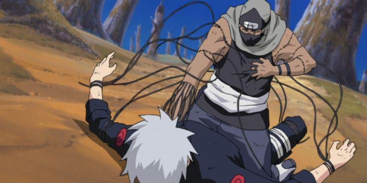 Hashirama vs Kakuzu, A Morte do Primeiro Hokage  Hashirama Senju